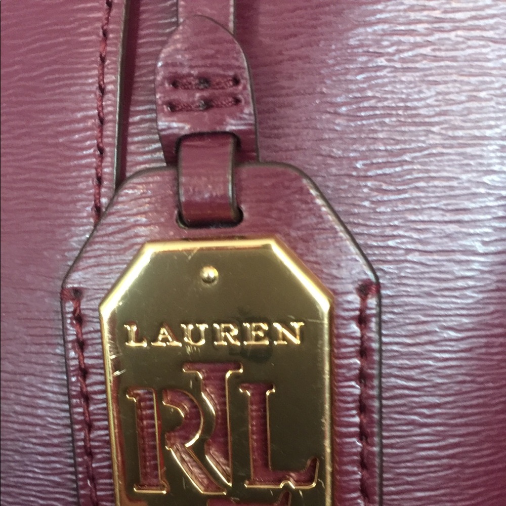 Ralph Lauren , cowleather purse
